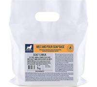 Forbury Goat Milk Soap Base, Raw Soap 1 kg SLS-