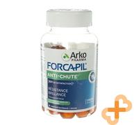 FORCAPIL ANTI-CHUTE for Hair Loss 60 Gummies Hair Skin Nails Food Supplement