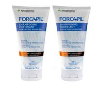 Forcapil Arkopharma Fortifiant Fortifying Keratin Shampoo 200ml with Provitamin B5 2 Pack (2 x 200ml)
