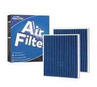 Forccord 2-Pack HEPA Cabin Air Filter Fits for Ioniq 1.6L(2020-22 23), Kona Electric(19-22 23 24 25 26) Activated Carbon Cabin Filter Replacement for 97133K4000 Accessories