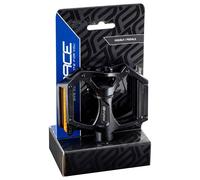 Force Bmx Alu Pedals One Size Black