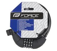 Force Cable Lock 8 x 1200 mm Black