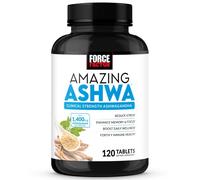 FORCE FACTOR Amazing Ashwa, KSM-66 Ashwagandha Supplement with Vitamins, Minerals & Antioxidants for Women, 120 Tablets
