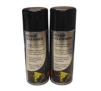 FORCE FOAM CLEANER 2 X 400ml SPRAY, A TOUGH FOAM CLEANER THAT IS HIGHLY EFFECTIVE IN THE REMOVAL OF DIRT AND GRIME FROM ALL TYPES OF FABRIC