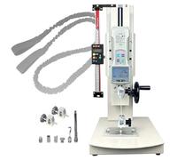 Force Gauge Stand Manual Force Test Stand, Tensile Compression Testing Machine, Hand Wheel Operated, With 270mm Stroke, 10-2000n Load Capacity, Compression And Tension Testing(With ruler,50N)