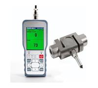 Force Gauges, Digital Force Gau with S Load Cell,Push Pull Gau Dynamometer,Peak/Track Mode, ± 0.05% F.S Accuracy,High Resolution(0-200KG)
