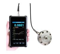 Force Gauges, Portable Force Gau Digital Hand Dynamometer Measuring Instrument Measuring Pull Push Load Cell Indicator Handheld Recharable,High Resolution