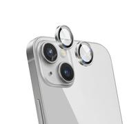 Force Glass Camera Protector for iPhone 15/15 Plus Ultra resistant, Silver