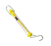 Force Measurement Scale - 10N Spring Balance Tubular Pull, Gauge Portable Physics Lab Device, Precise Tension Meter Educational Instrument | Practice Tool For Study Room School Laboratory Science