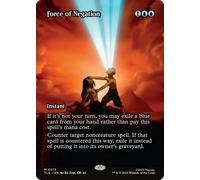 Force of Negation (Borderless Art Foil) | Avatar: The Last Airbender Eternal