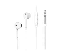 FORCE PLAY 3.5mm Jack Earphones with Reinforced Design, White