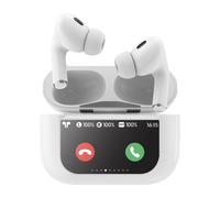 FORCE PLAY TWS ANC Earphones with Touch Screen Charging Case 35H Battery Life