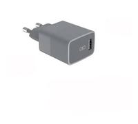 Force Power 3A FastCharge Mains Charger Ultra-reinforced USB A/USB C cable, Grey