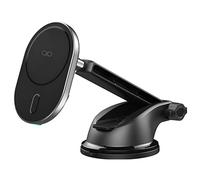 Force Power Car Mount with 15W Wireless reRecharging Strong Adjustable Arm