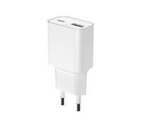 Force Power Delivery GaN USB-A/USB-C 30W Mains power supply, White