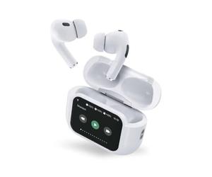 Force Power Play Touch XL True Wireless ANC Earphones 1.65" Touchscreen In-ear White