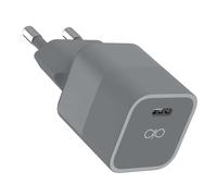 Force Power USB C PD 25W Power Delivery Mains Charger, Grey