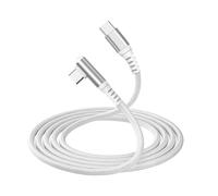Force Power USB-C to USB-C Cable 3A PD 60W 90° Angled Design Braided Nylon 2m