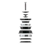 Force Taper 56 Mm Semi-integrated Headset One Size Black