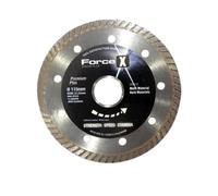 FORCE-X Toolpak 115mm 4-1/2" Diamond Porcelain Tile Brick Blade Disc, CRX115