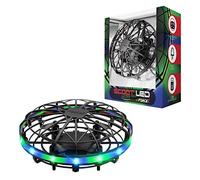 Force1 Scoot LED Hand Operated Drone for Kids or Adults - Hands Free Motion Sensor Mini Drones, Easy Indoor Flying Orb Ball Small UFO Toy for Boys and Girls (Green/Blue)