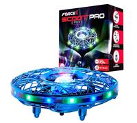 Force1 Scoot Pro Hand Operated Drone for Kids or Adults - Induction Hands Free Motion Sensors Mini Drones with Bright LED Projection, 360 Flips, Easy Indoor Small UFO Flying Orb Ball Drone Toy