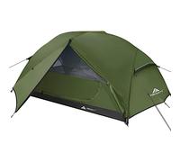 Forceatt Camping Tent 2-3 Person, 2 Doors Ventilation Double Layer Waterproof Lightweight Backpacking Tent with Carry Bag, 3-4 Seasons, Easy Set Up,