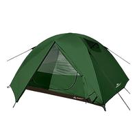 Forceatt Camping Tent with Double-Layer Roof for 3 People, 100% UV-Resistant, Windproof, Waterproof, Portable, Ultra-Lightweight, for Trekking, Camping, Beach, Adventures, etc.
