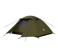 Forceatt Tent, 2-4 Man Tent for Camping, Easy Setup Lightweight Two Doors PU3000mm Waterproof Dome Tent, Windproof Instant Outdoor Tent Suitable for Traveling, Beach, Camping, Hiking, Mountaineering