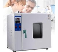 Forced Air Convection Drying Oven, Digital Thermostatic Incubator, Stainless Steel Construction, 3-layer Oven, Adjustable Heating Speed, Over-temperature Alarm for Lab and Industrial Use
