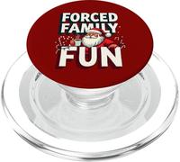 Forced Family Fun - Holiday Lights Santa Mood PopSockets PopGrip for MagSafe