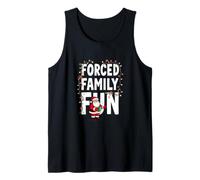 Forced Family Fun - Holiday Lights Santa Mood Tank Top