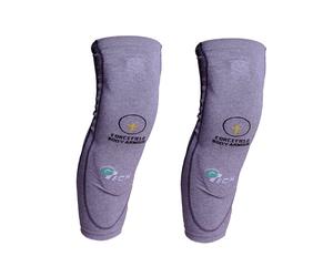 Forcefield GTech Elbow/Knee Protectors, grey, size M for Men