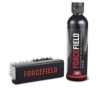 ForceField Starter Kit- Removes Tough Stains and Cleans All Materials,Solution and Dual-Density Brush Restores Shoes to a Fresh and Clean Look,Cleans Sneakers, Cleats, Boots and Sandals,150ml,Black