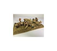 Forces Of Valor 801008B German 88mm Flak 18 Anti-Tank Artillery Gun 1942 1/32 Scale, North Africa Desert Yellow