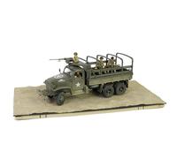 Forces of Valor 1:32 US GMC CCKW 353B Infantry Div. Truck, Die-Cast Model, Military Model Building, Moving Parts, Diorama Surface, Figures, Vehicle Profile