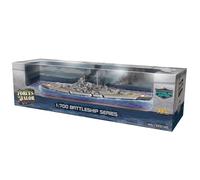 Forces of Valor 1:700 German Battle. Bismarck May 41 DK. Stand Model, Model Building, Diorama Model, Military Model Building, Military Boat Model, Ship Stand Model
