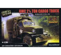Forces of Valor 873006A U.S. GMC 2.5 Ton Cargo Truck Normandy June 1944 1:72 Scale Kit