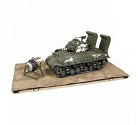 Forces Of Valor 912102A U.S. Sherman M4E8 (105) Medium Tank HVSS with Deep Wading Gear 711th Battalion Okinawa 1945 Engine Plus Series 1:32 Scale