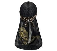 ForceWave Durag for Men Designer for Waves Silky Durag Du rag with Designed Pattern, S-dragan 1pcs-25, One Size