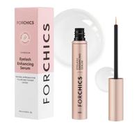 ForChics Eyelash Growth Serum - Prostaglandin-Free Lash Enhancing Serum for Longer, Thicker Lashes and Brows- Natural Formula, Visible Results in 2 Weeks - Vegan, Hormone-Free, 3ml, 0.10 Fl. Oz