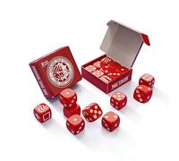 Forcing Dice Set (No Instructions) Magic Tricks Force Choose a Number Magic Die Close Up Illusions Gimmicks Mentalism Props Accessories(red)