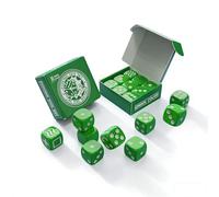 Forcing Dice Set (No Instructions) Magic Tricks Force Choose a Number Magic Die Close Up Illusions Gimmicks Mentalism Props Accessories(green)