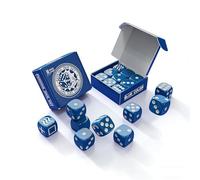 Forcing Dice Set (No Instructions) Magic Tricks Force Choose a Number Magic Die Close Up Illusions Gimmicks Mentalism Props Accessories(blue)