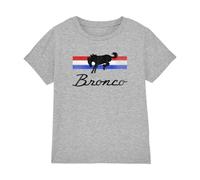 Ford Bronco Bronco Stripes Kids T Shirt, Athletic Heather, 9-11