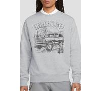 Ford Bronco Desert Black Mono Sweatshirt, Athletic Heather in Light Grey | Size: XL Ford Light Grey XL