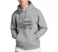 Ford Bronco Desert Black Mono Unisex Hoodie, Athletic Heather, XX-Large