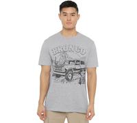 Ford Bronco Desert Black Mono Unisex T Shirt, Athletic Heather, Small