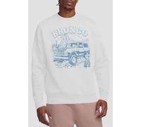 Ford Bronco Desert Blue Mono Sweatshirt, White | Size: 2XL Ford White 2XL
