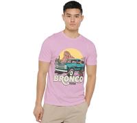 Ford Bronco Desert Ride Unisex T Shirt, Pink, Small